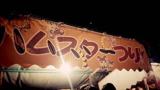 大阪府大阪市平野区の杭全神社の夏祭り：ハムスター釣り